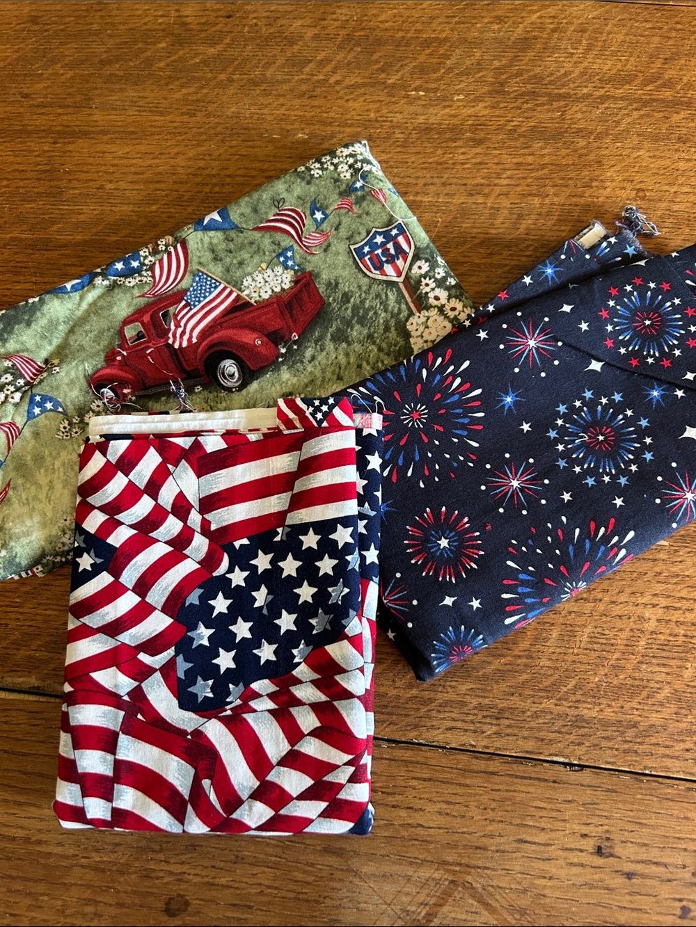 Patriotic fabric bundle